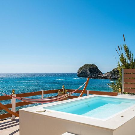Villa Renata & Villa Filippos With Private Plunge Pool By Konnect Agios Gordios  Exteriér fotografie