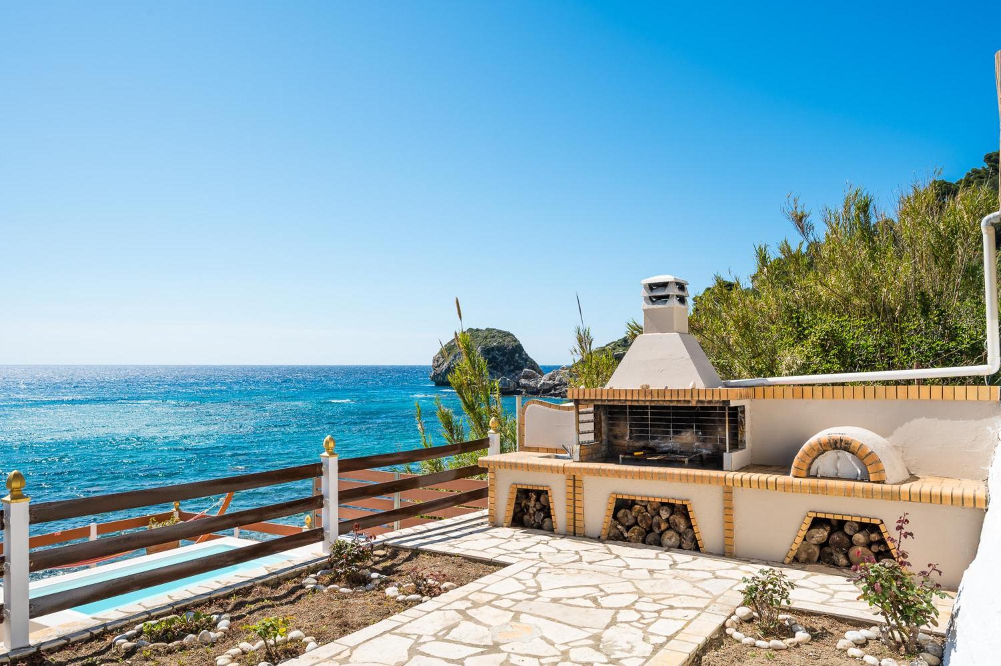 Villa Renata & Villa Filippos With Private Plunge Pool By Konnect Agios Gordios  Exteriér fotografie